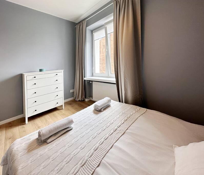 Apartmán Warsaw Concierge Wiatraczna Exteriér fotografie